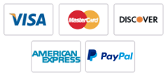 Sedona Tea Blends accepts all major credit cards and PayPal